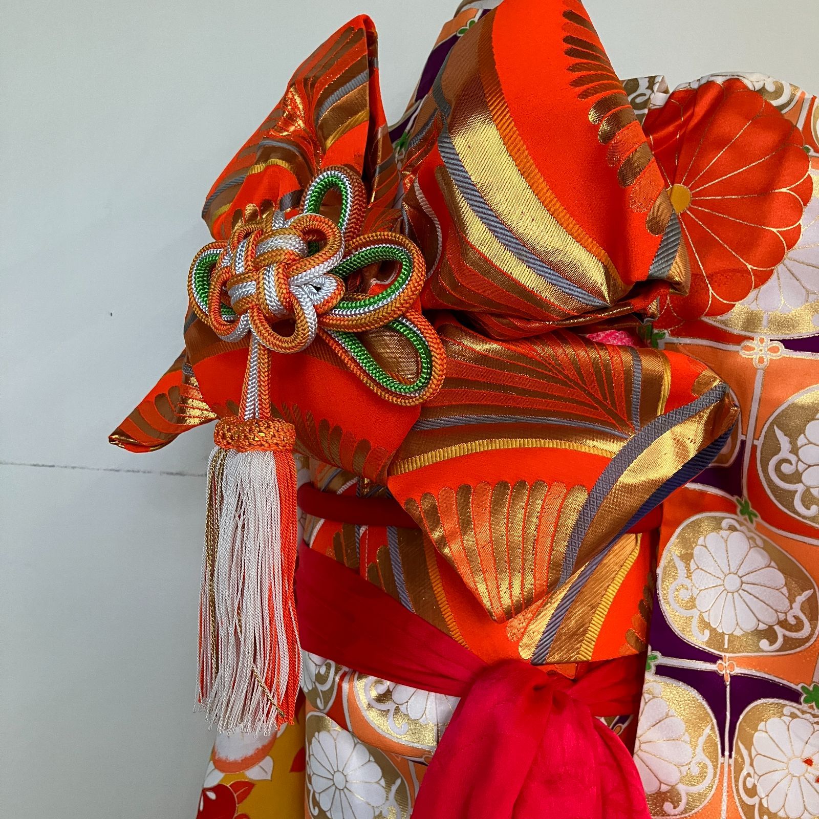 作り帯セット 帯揚げ帯締めしごき付き