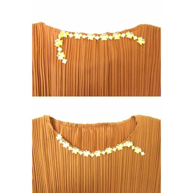 ISSEY MIYAKE PLEATS PLEASE イッセイミヤケ プリーツプリーズ プリーツ加工 マキシ丈 ワンピース 蝶々 SIZE:3 ≡FL861 ISSEY MIYAKE PLEATS PLEASE イッセイミヤケ プリーツプリーズ