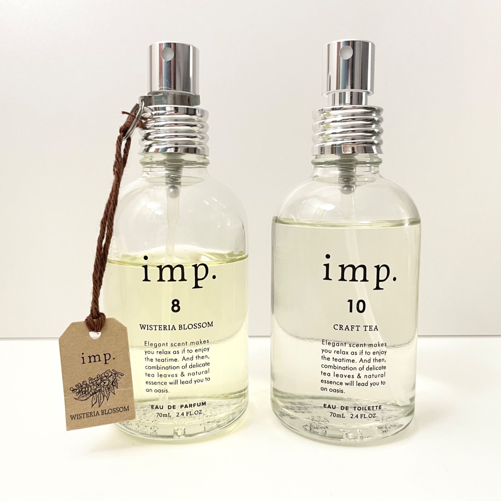 imp.インプ 8 ウィステリアブロッサム 香水 フレグランス 70ml - ユニ