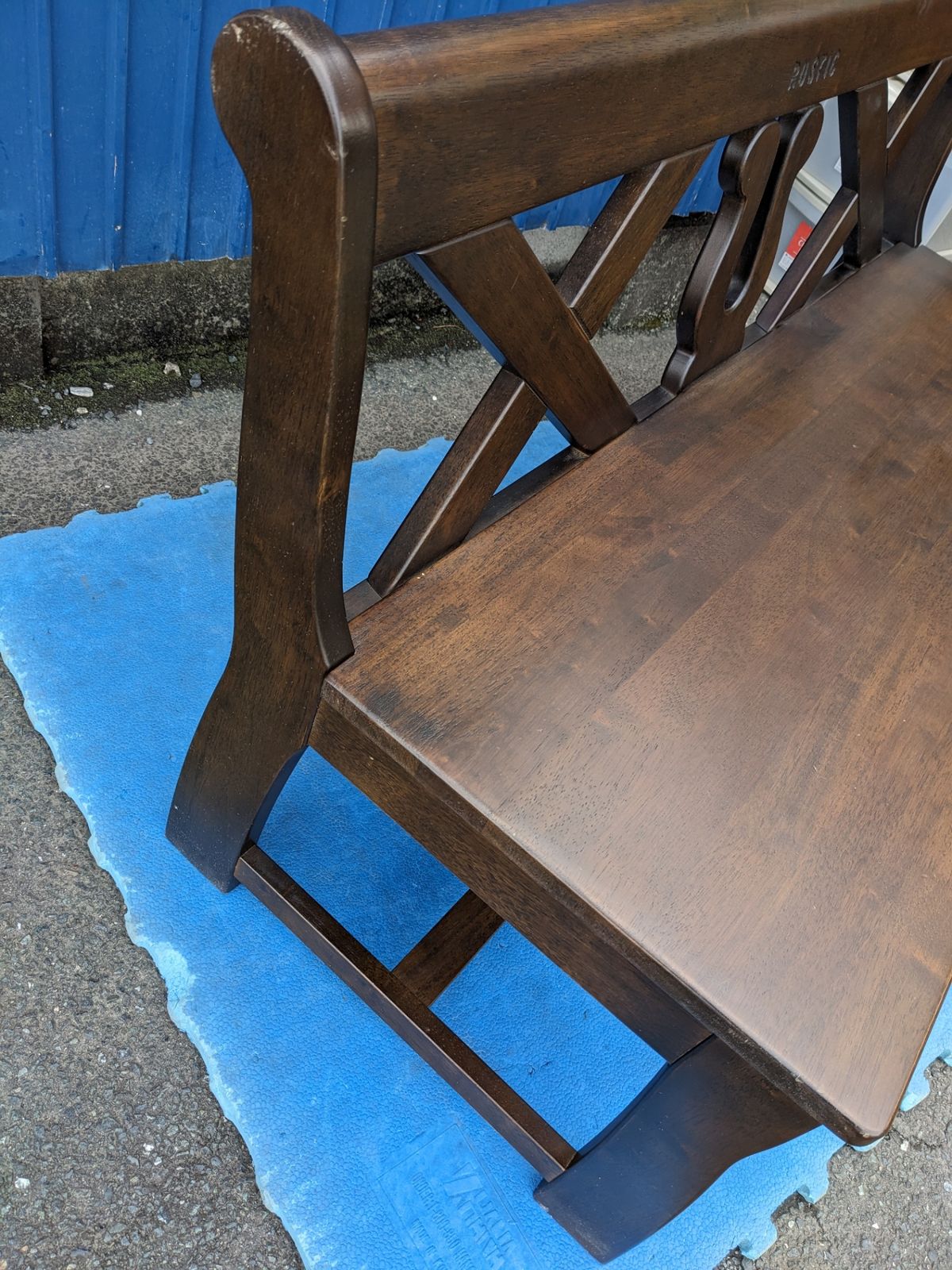 カリモク RUSTIC ルスティック ベンチ 木製 チェア 長椅子 カリモク◎RUSTIC ルスティック ベンチ 木製 チェア 長椅子 ダイニング