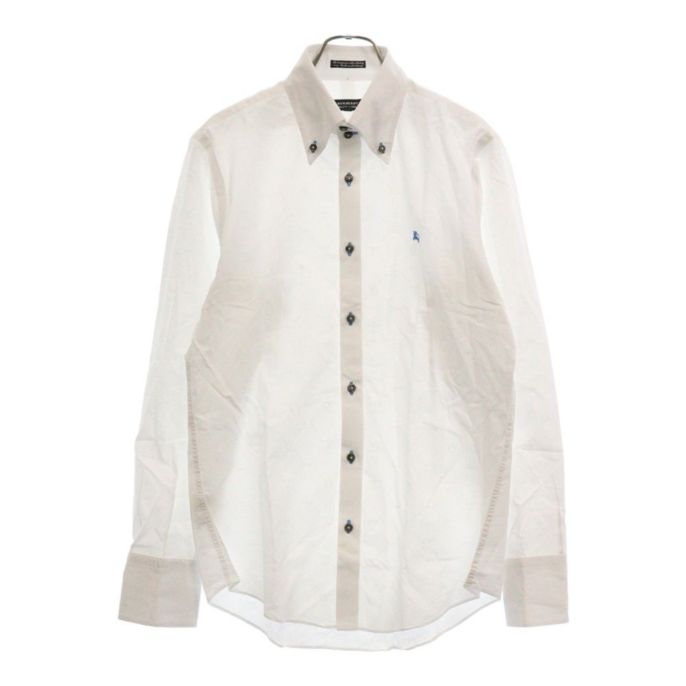 バーバリーブラックレーベル カフス付きワイシャツ BURBERRY BLACK