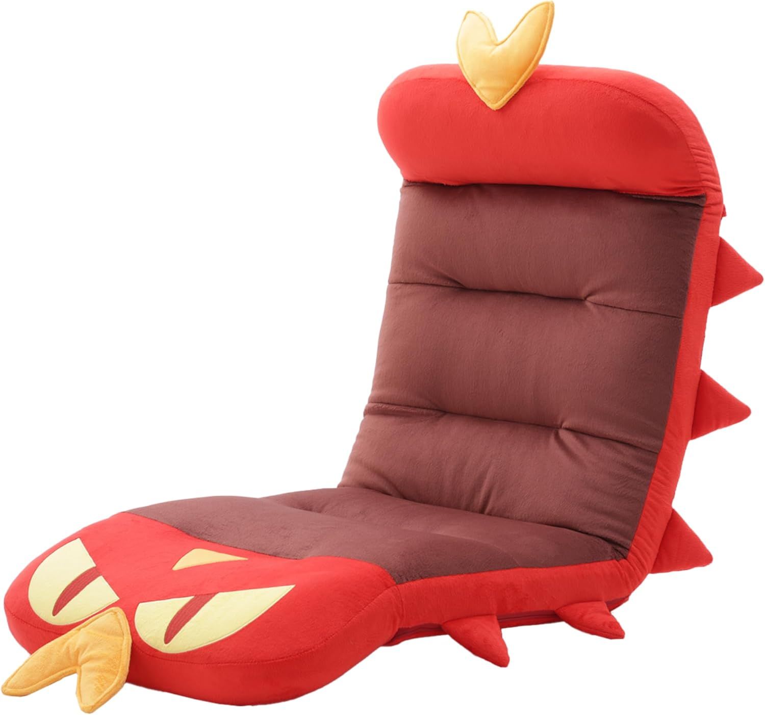 セルタン ヤクデ座椅子 ポケモン 1人掛け 頭部脚部リクライニング 日本製 A1400a-a-653RED/743RBR/741YE/742ORG
