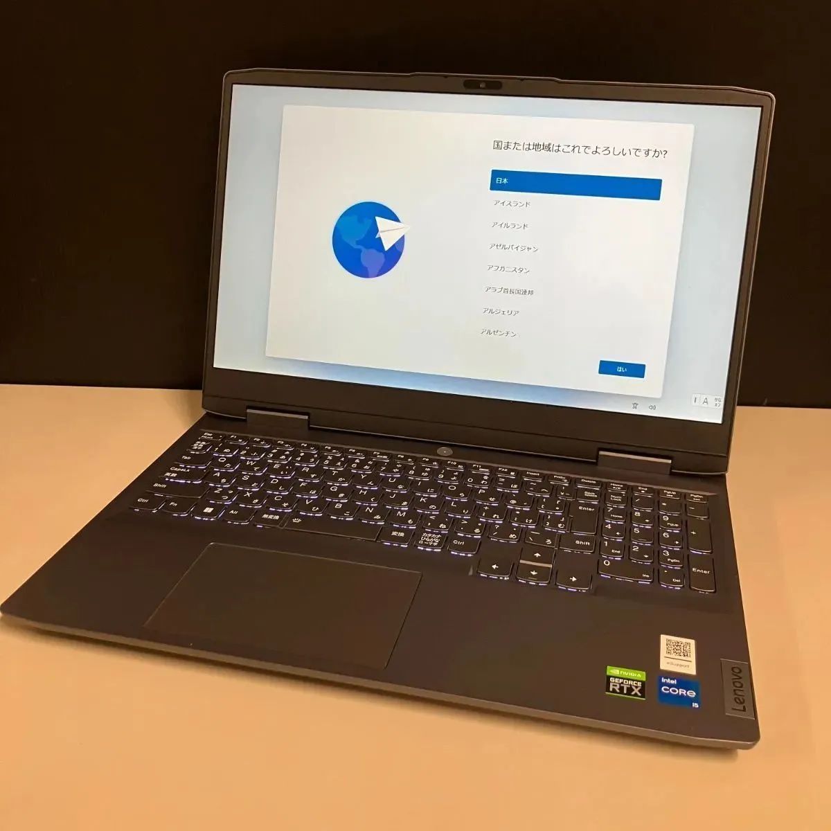 むつ65-0866 ゲーミングノートPC Lenovo LOQ 13世代 i5 本体＋ケーブルのみ