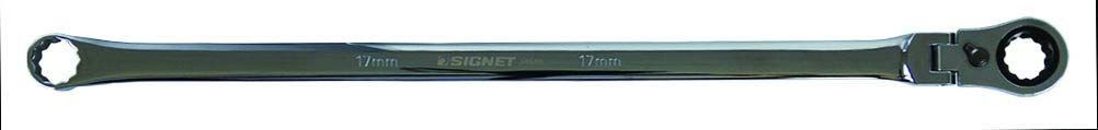 Size 17mm SIGNET シグネット 72ギア 超ロングフレキシブルメガネ SIGNETレンチ 17ｍｍ 34549