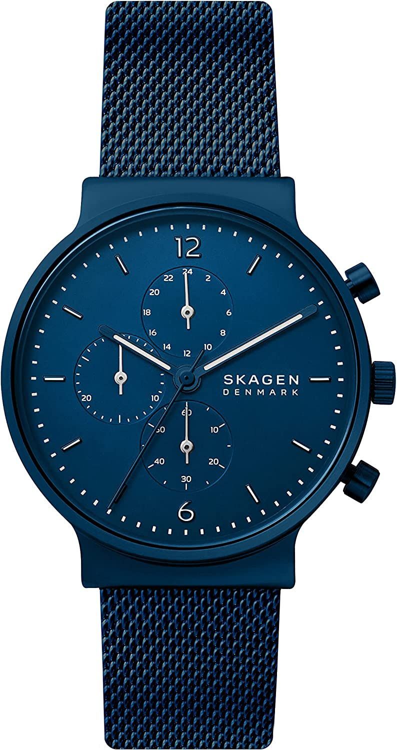 スカーゲン SKAGEN 腕時計 ANCHER SKW6763 メンズ ブルー - メルカリ