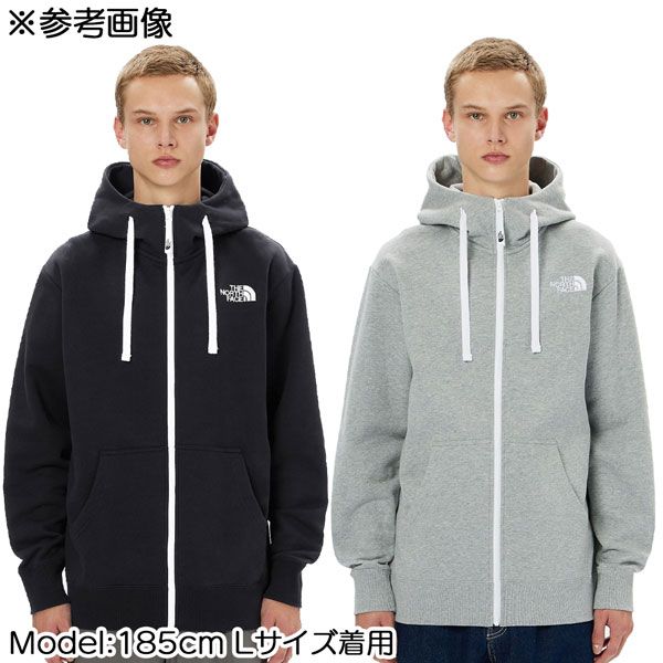 HOODIE リアビューフルジップフーディ