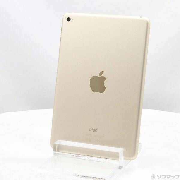 品〕 iPad ディスカウント mini 4 16GB ゴールド MK6L2J／A Wi-Fi【348