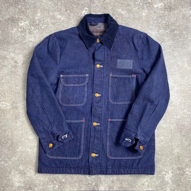 70s wrangler ラングラー カバーオール ブランケット 濃紺 大きめ