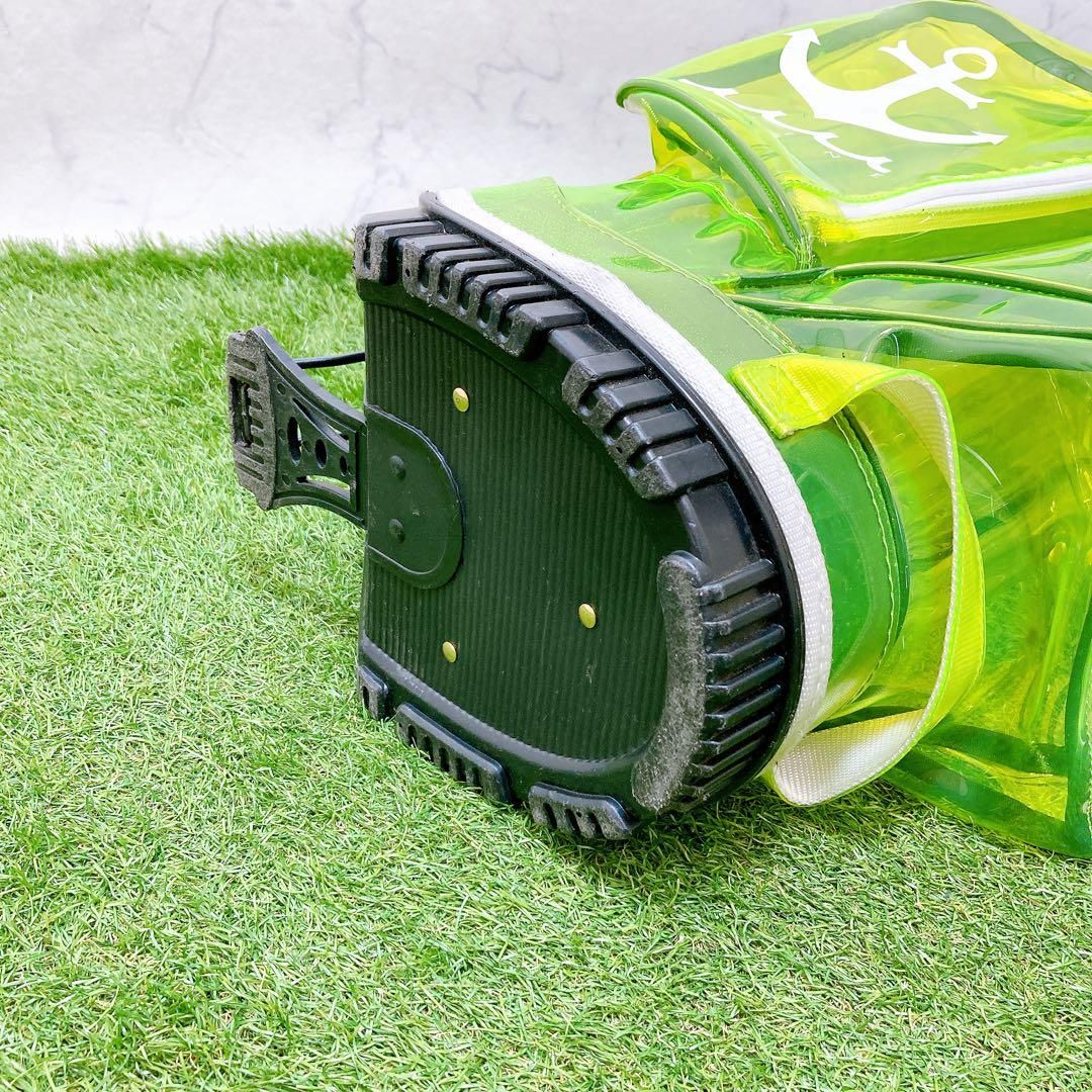 25. ムータマリン ゴルフ クリア キャディバッグ スタンド式 3点式 25