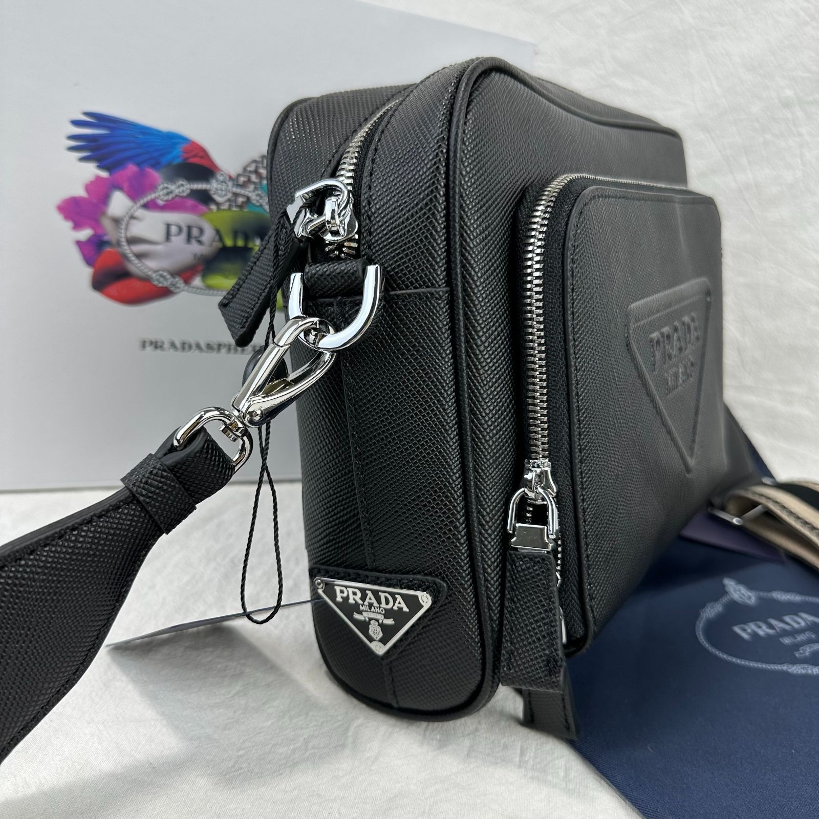 【美品/箱付き】PRADA プラダ　ショルダーバッグ 即日発送