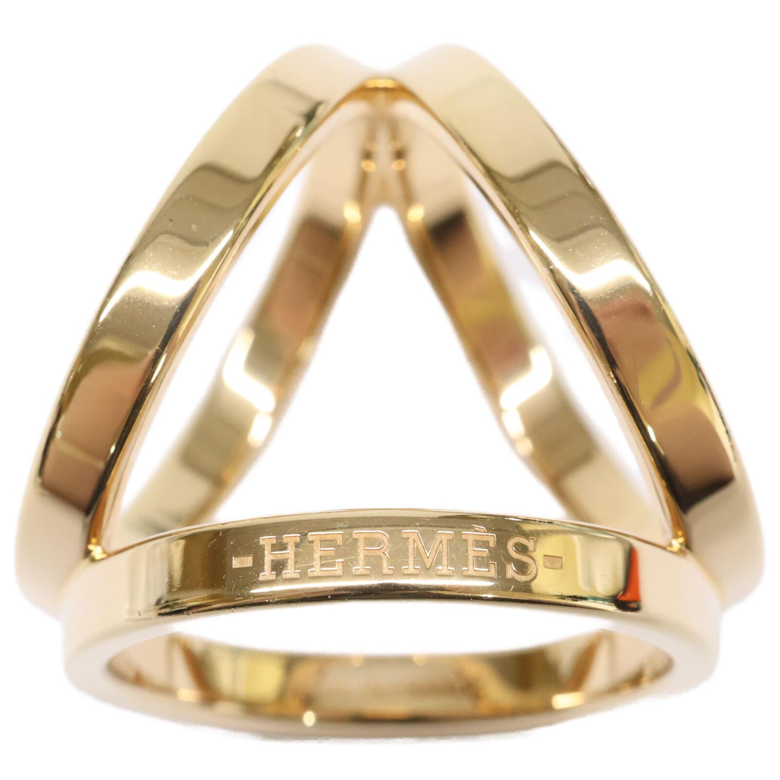 HERMES エルメス 【美品】トリオ スカーフリング - メルカリ
