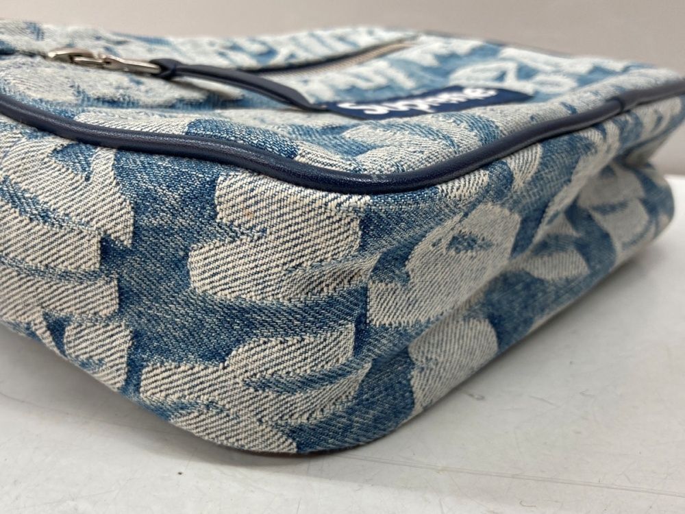 シュプリーム SUPREME 22SS FAT TIP JACQUARD DENIM WAIST BAG