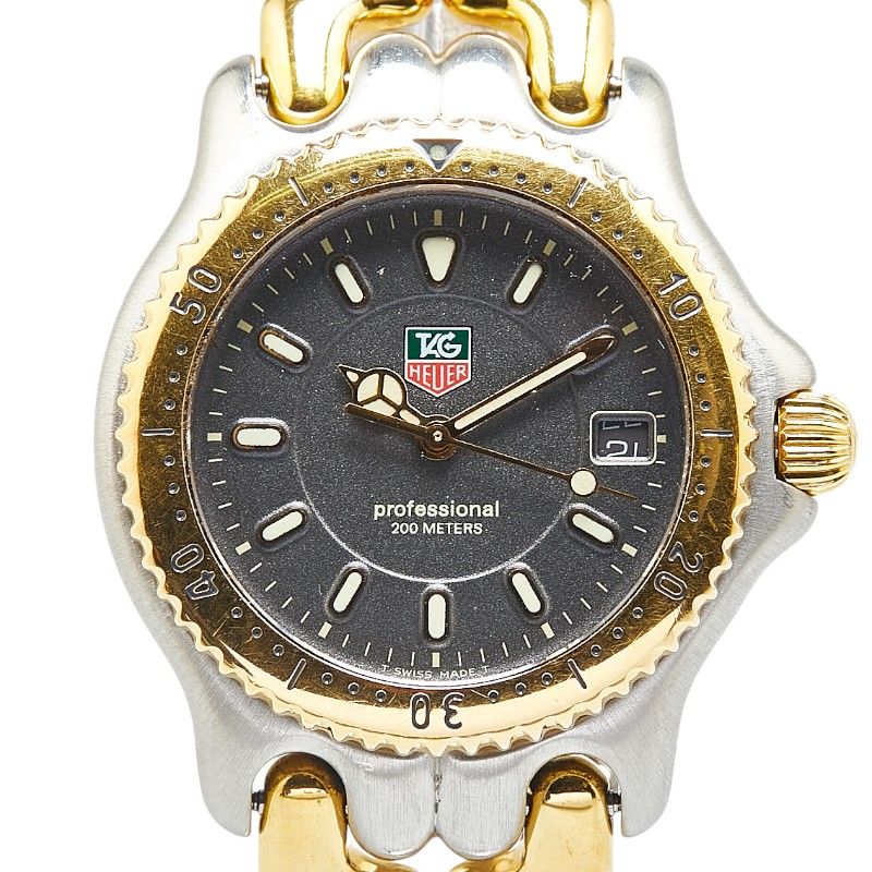 タグホイヤー セルシリーズ ゴールド 電池交換済 TAG Heuer タグ  
