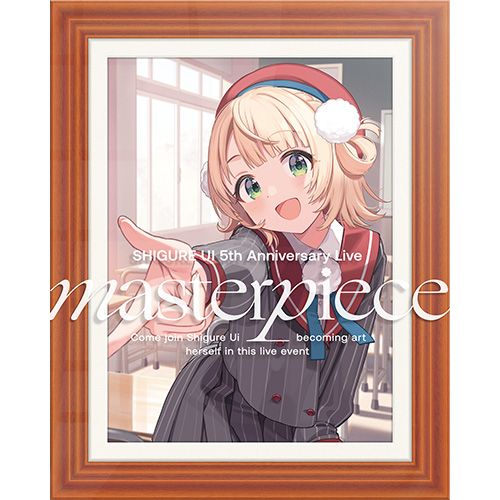 SHIGURE UI 5th Anniversary Live masterpiece” 初回 版 Blu-ray しぐれうい 佐賀