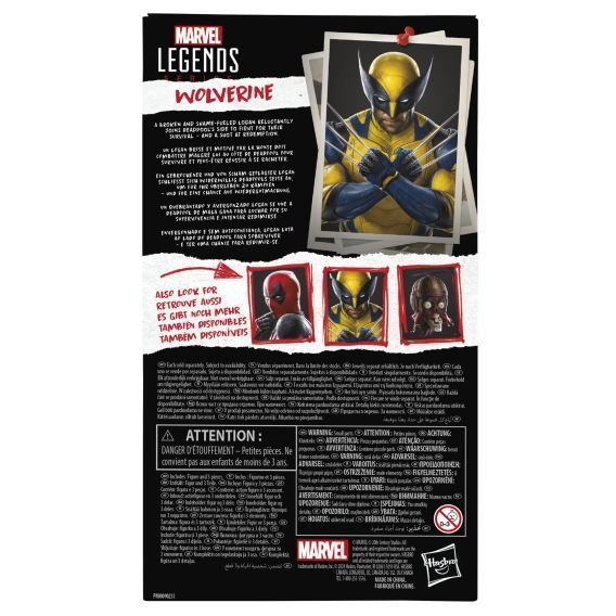 マーベルレジェンド デッドプール＆ウルヴァリン ウルヴァリン 6インチアクションフィギュア Marvel Legends Deadpool & Wolverine Wolverine 6-Inch Action Figure