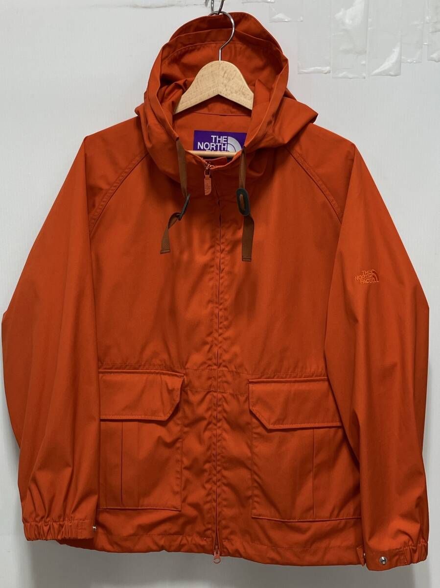 THE NORTH FACE ザノースフェイス PURPLE LABEL NP2318N フーデッドアウター t/c，65/35一重アウター オレンジ S