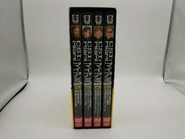CSI:マイアミ コンパクト DVD‐BOX シーズン8 CSI:マイアミ シーズン8 コンプリートDVD BOX-1 中古DVD