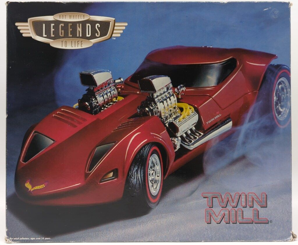 MATTEL HOTWHEELS LEGENDS TO LIFE 1|24スケール TWIN MILL|Red 19307