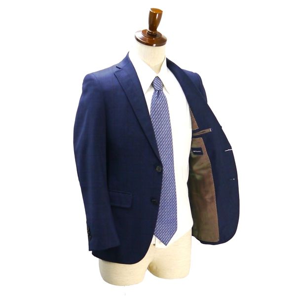 極美品✨スーツカンパニー 3ピース 2B シングル スーツ  袖口4つ釦 本切羽 スーツ／2つボタン／無地／NR07 | SUIT SQUARE／UNIVERSAL