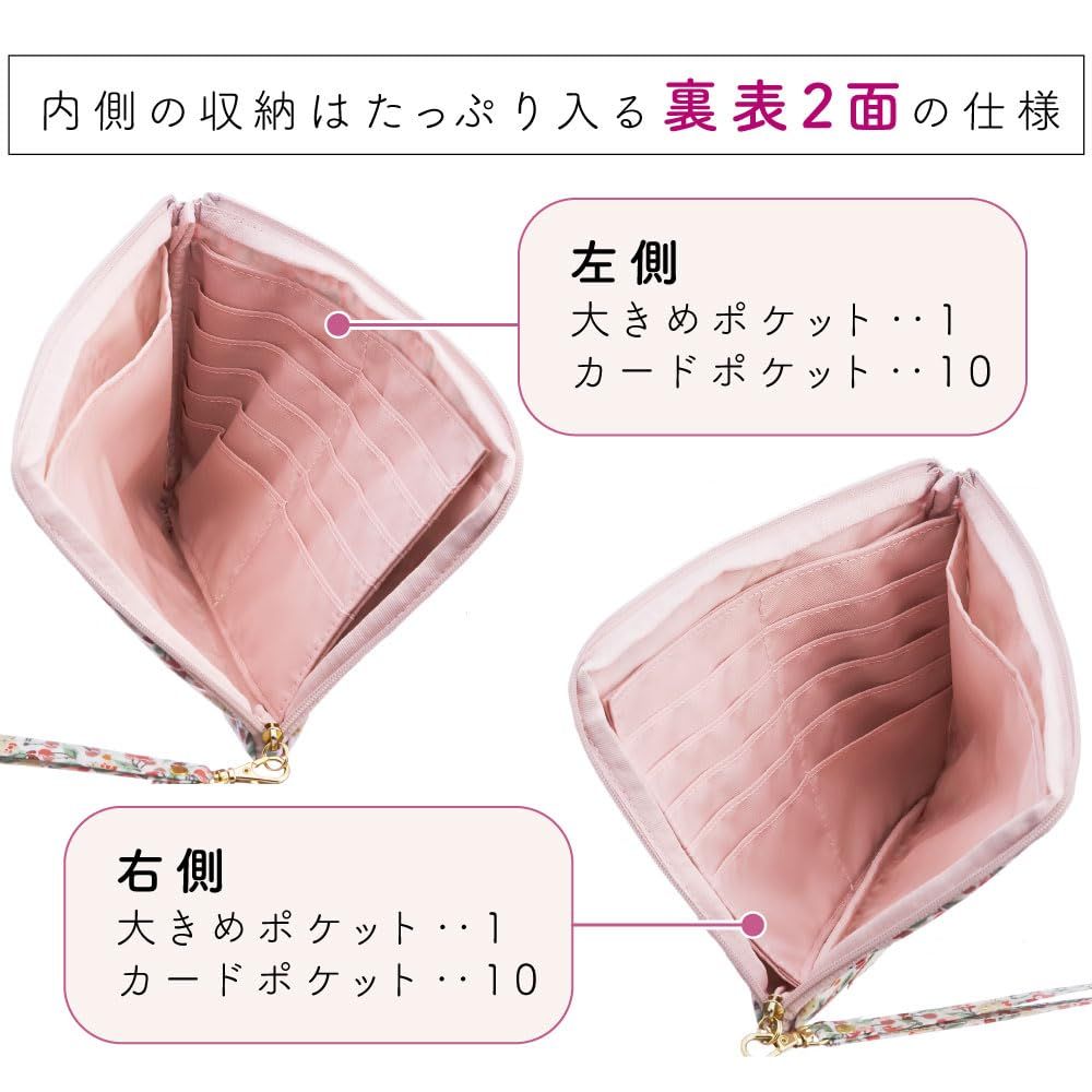  Cyalel Yahata 母子手帳ケース サンリオキャラクターズ マルチケース お薬手帳ケース パスポートケース 通帳ケース 手帳ケース 診察券入れ レディース ハローキティ チェリーズアンドボウズ ピンク 母子手帳用品 マタニティ用品