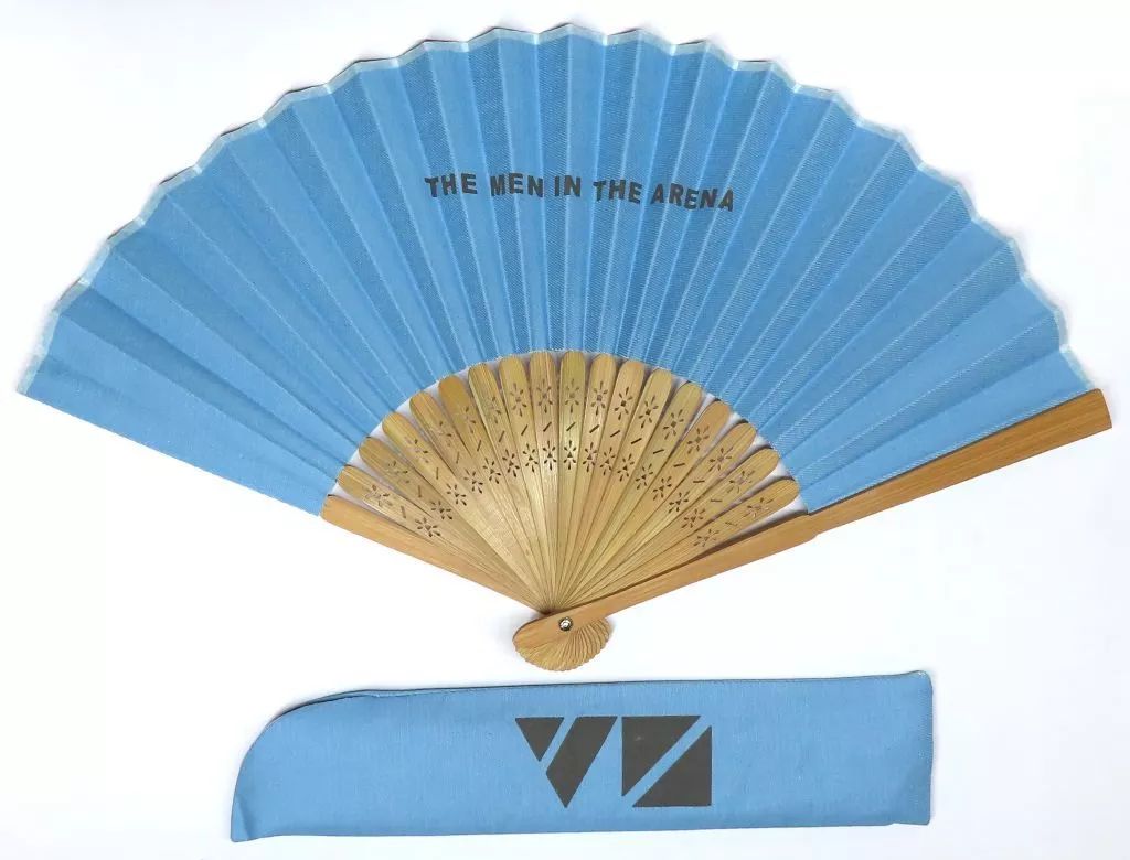 中古】うちわ・扇子 錦戸亮＆赤西仁 扇子 サックスブルー 「N/A