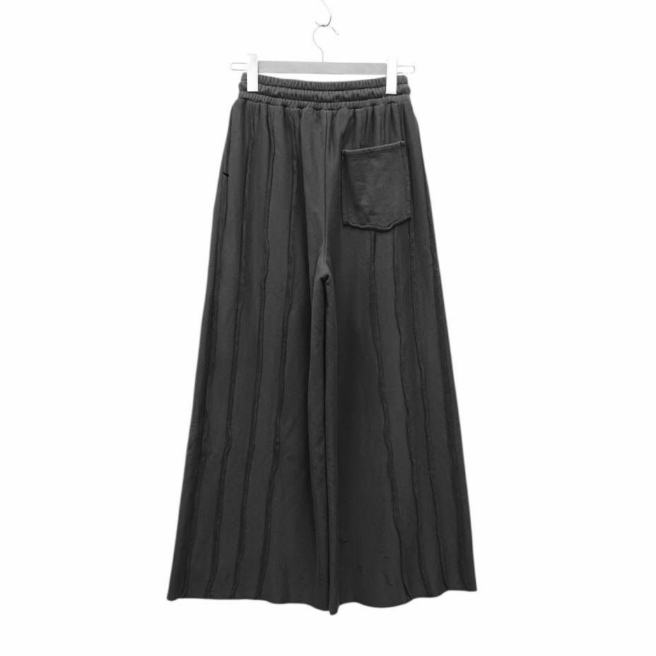 ♥品 PAMEO POSE Over Size Cut-out Sweatpants 2324507007 オーバーサイズ スウェットパンツ グレー サイズ 4
