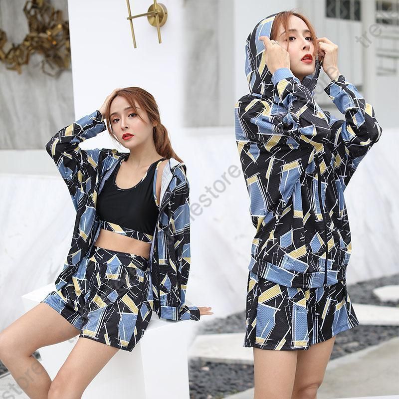 水着レディース体型カバー上下セット3点水着ぽっちゃりラッシュガードUVカットママ水着大きいサイズ着やせぽっちゃりスポーツ海水浴