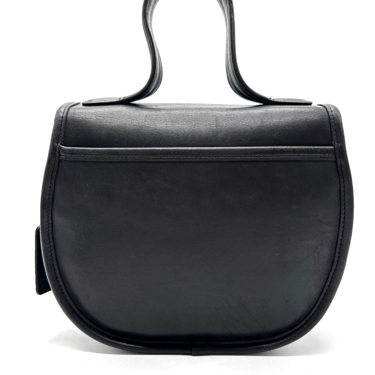 美品】 OLD COACH オールドコーチ ターンロック フラップ ハンドバッグ