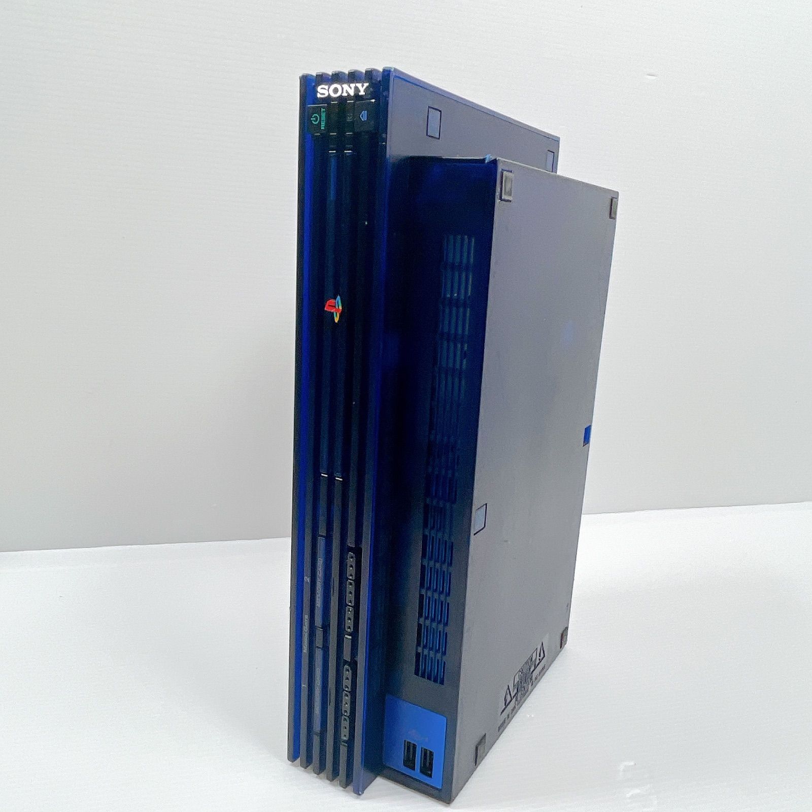 メンテ済み【美品】SONY PS2 SCPH-50000 ミッドナイトブルー PlayStation2 BBパック（SCPH-50000）ミッドナイトブルー