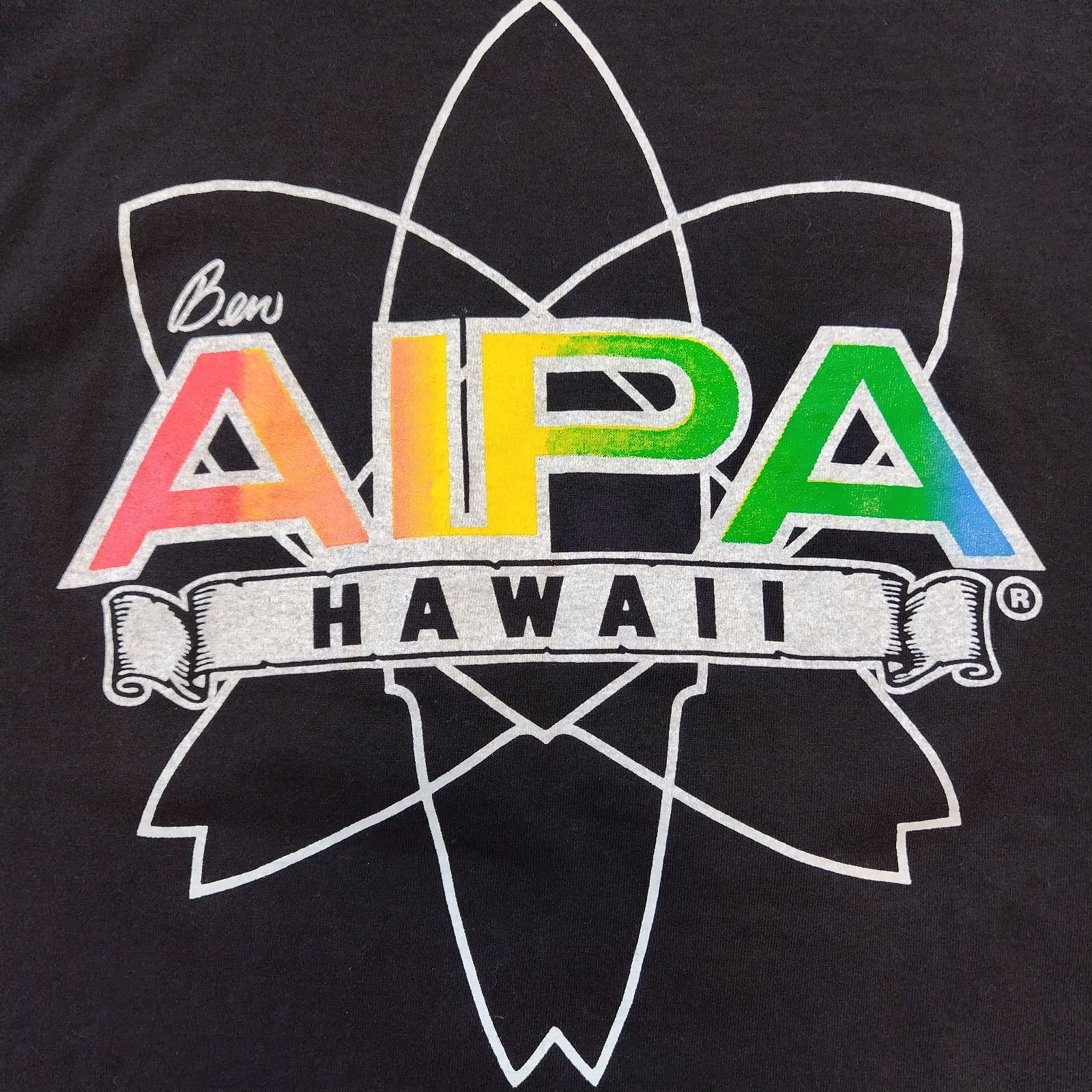 90s 90年代 vintage ヴィンテージ アメリカ製 USA製 MADE IN USA Ben AIPA SURFBOARDS ベン アイパ  サーフボード Tシャツ - メルカリ