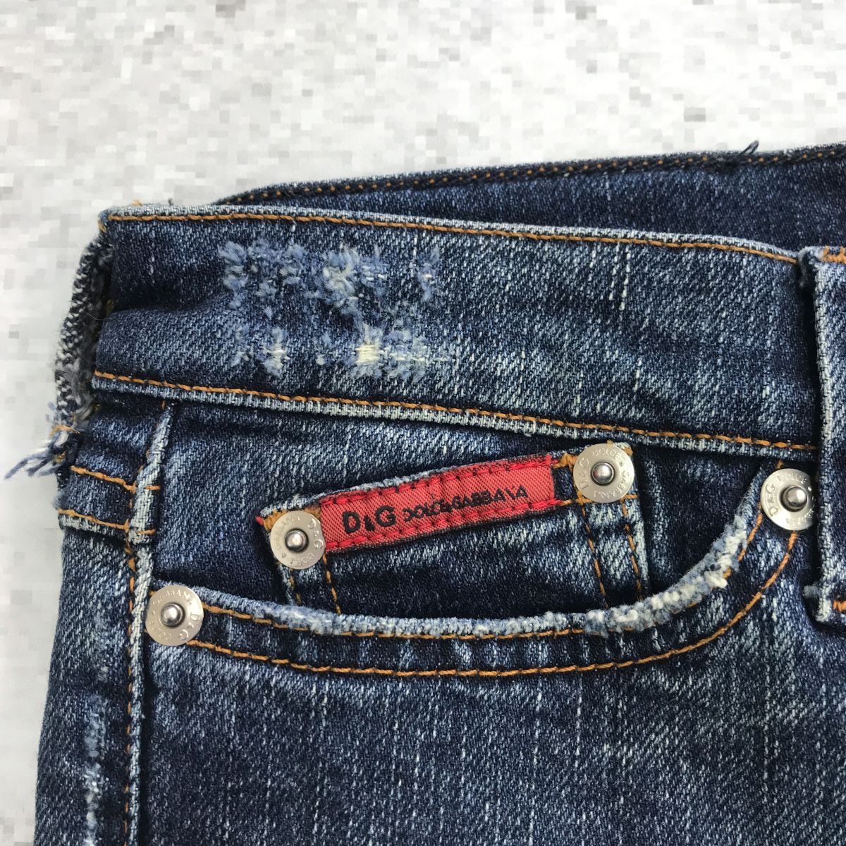 Dolce & Gabbana ドルチェ＆ガッバーナ 七分丈 スキニー デニム