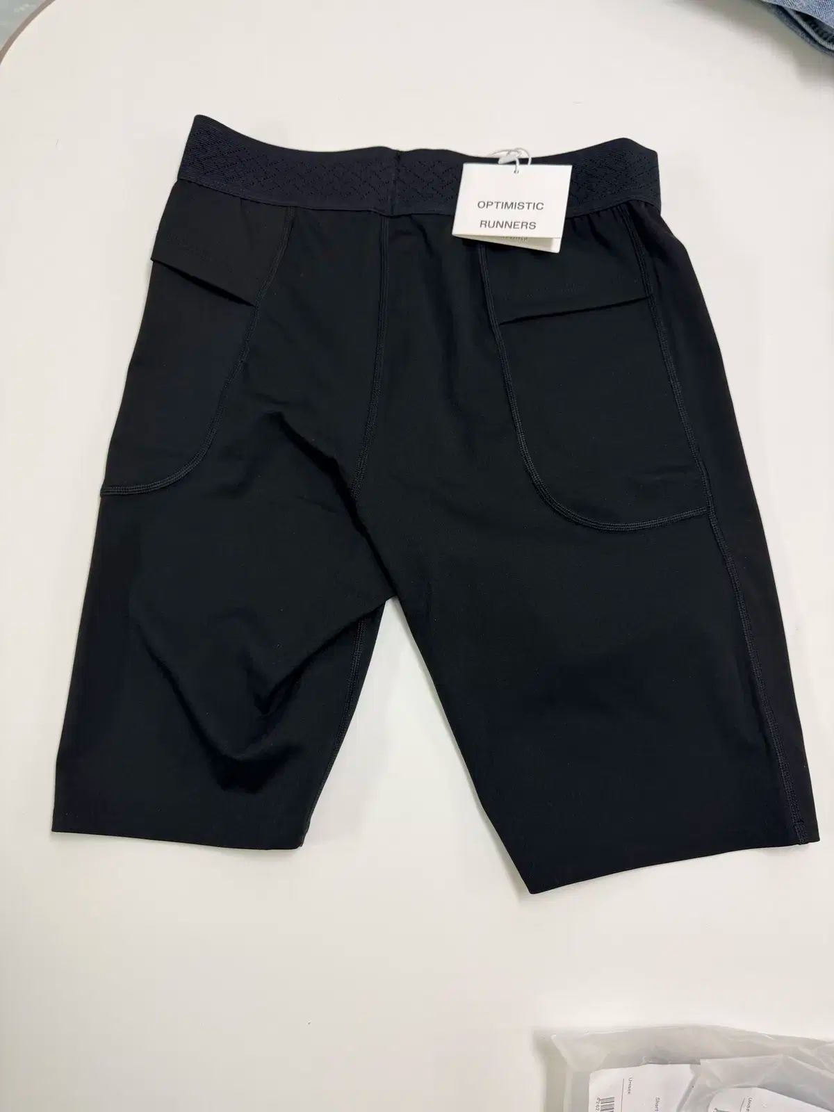 オプティミスティック ランナー ショート タイツ ブラック XL