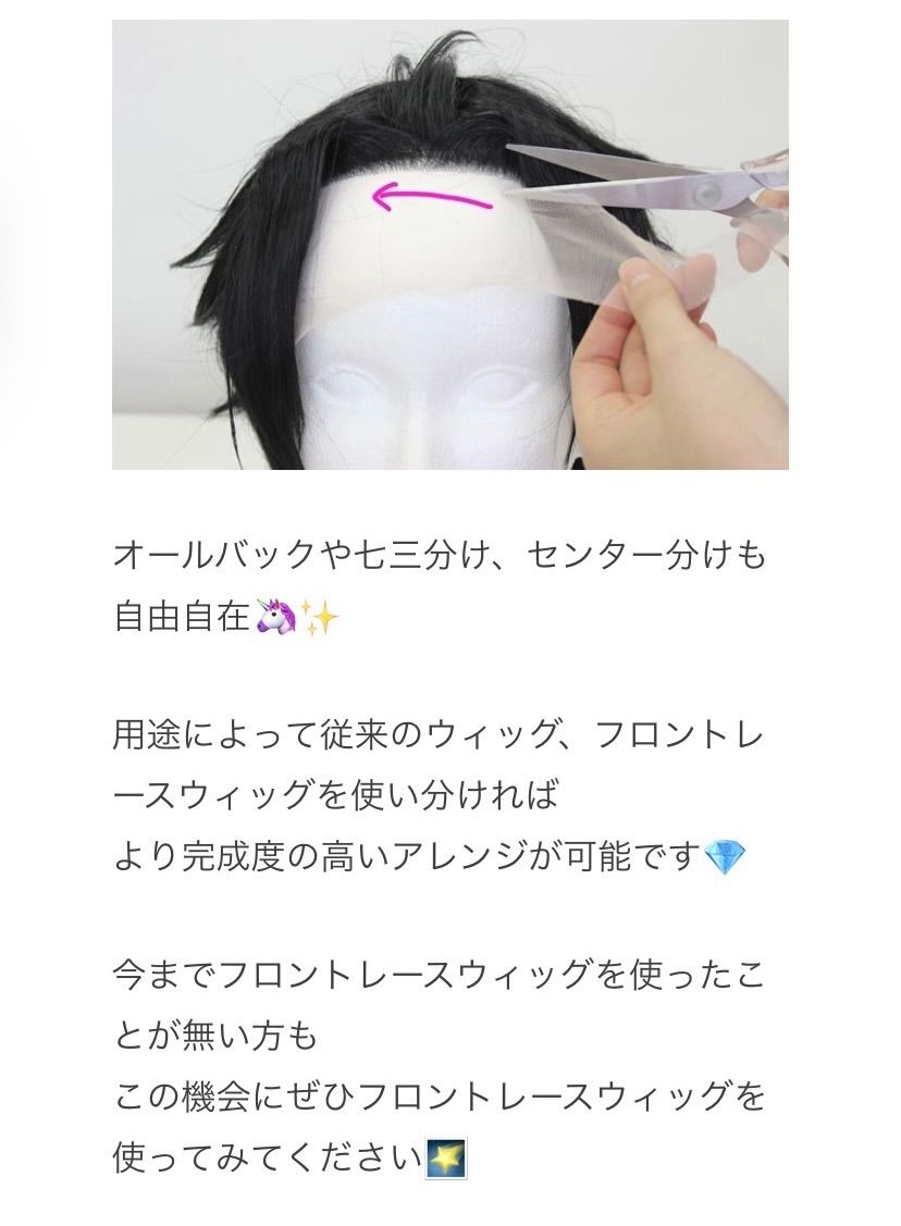 手植えレースウィッグ フロントレース フルウィッグ 自然 高級