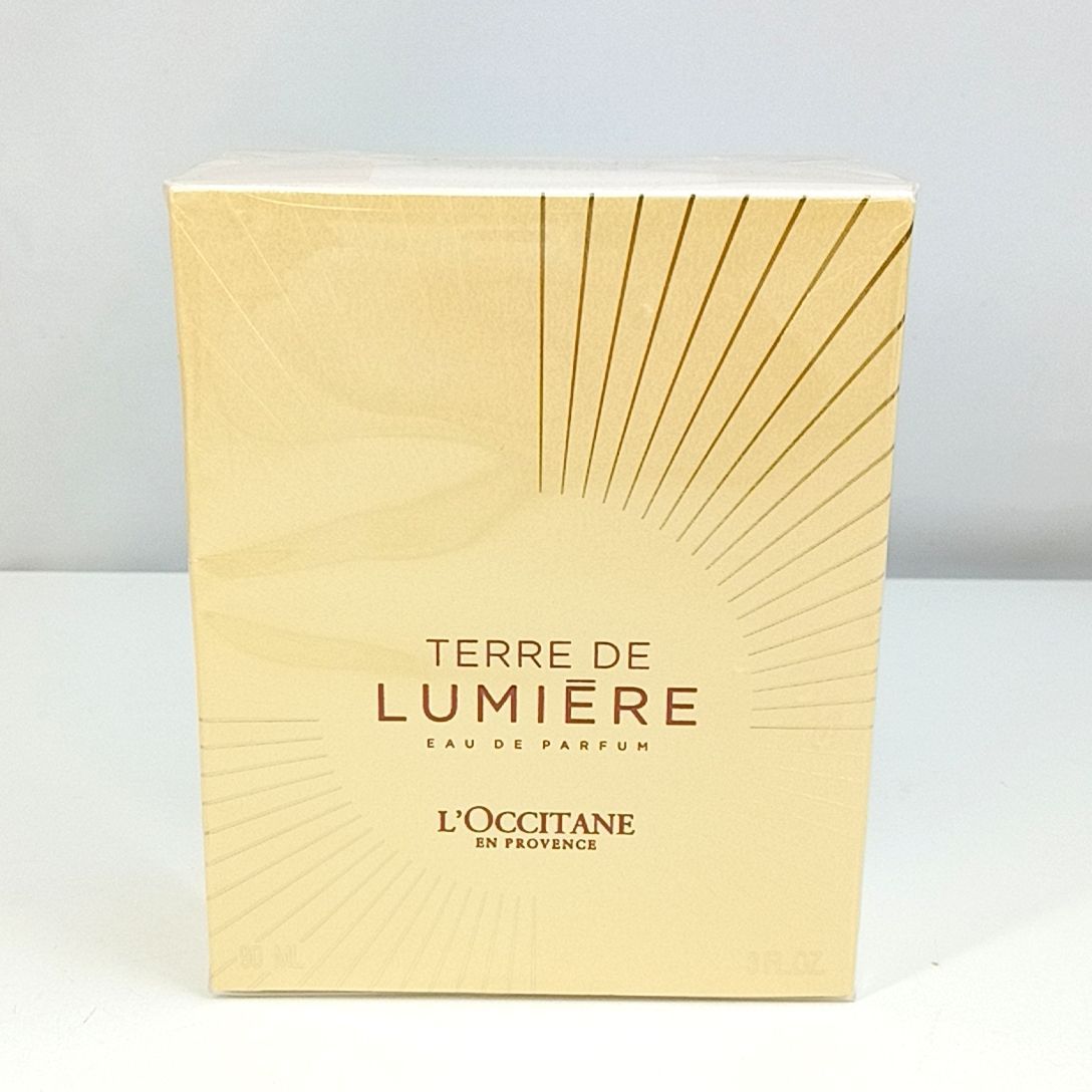 H 28 #【 L'OCCITANE 】未開封 90ml TERRE DE LUMIERE ロクシタン テールドルミエール EDP オードパルファム 香水 フレグランス