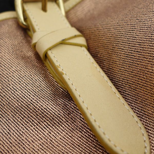 Paul Smith / ポールスミス □トートバッグ ピンクゴールド ヌメ革