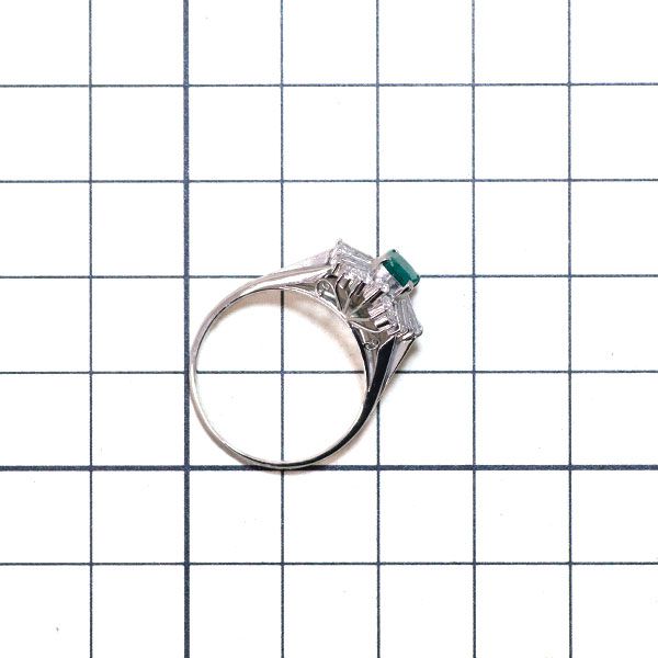 Pt900 エメラルド ダイヤモンド リング 0.58ct D0.82ct - メルカリ 
