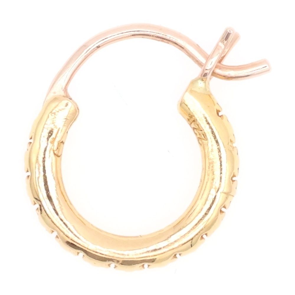 Chrome Hearts HOOP CROSS SML ピアス CHROME HEARTS クロムハーツ（原本無） HOOP CROSS SML クロス