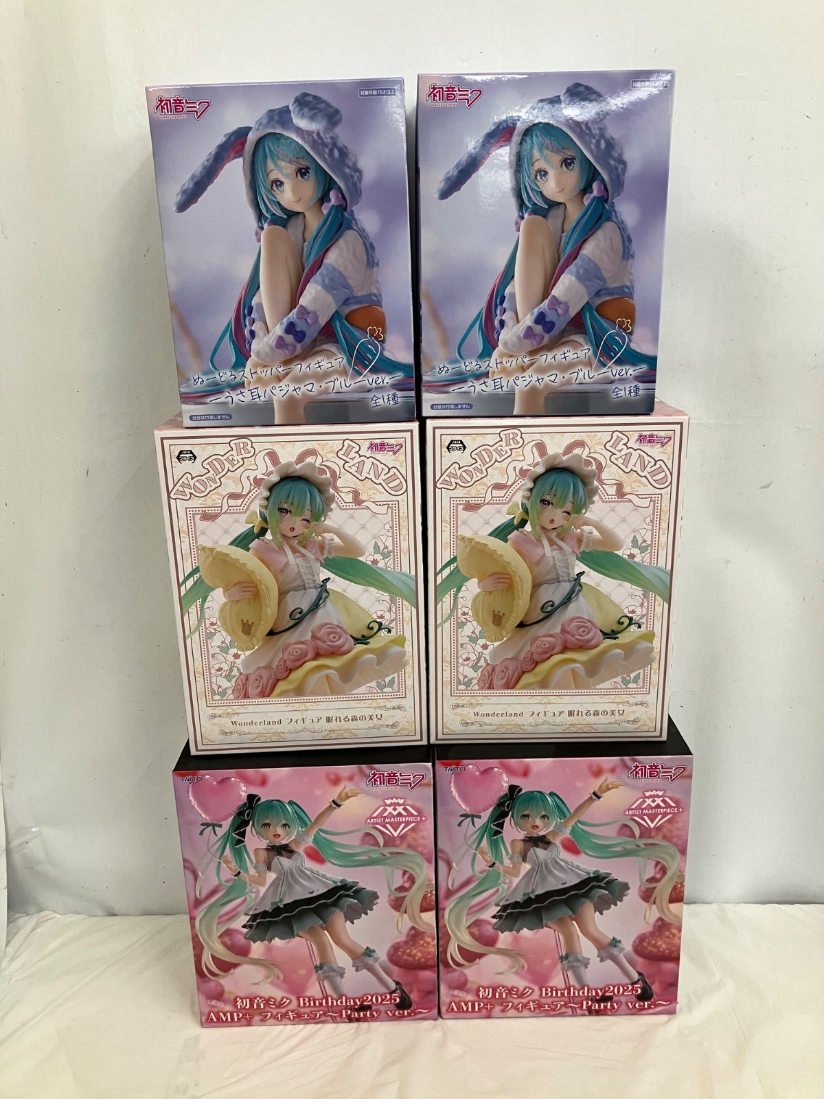 初音ミク　AMP+ ぬーどるストッパー　　フィギュア　6体 Amazon.co.jp: Furyu フリュー 初音ミク ぬーどるストッパー