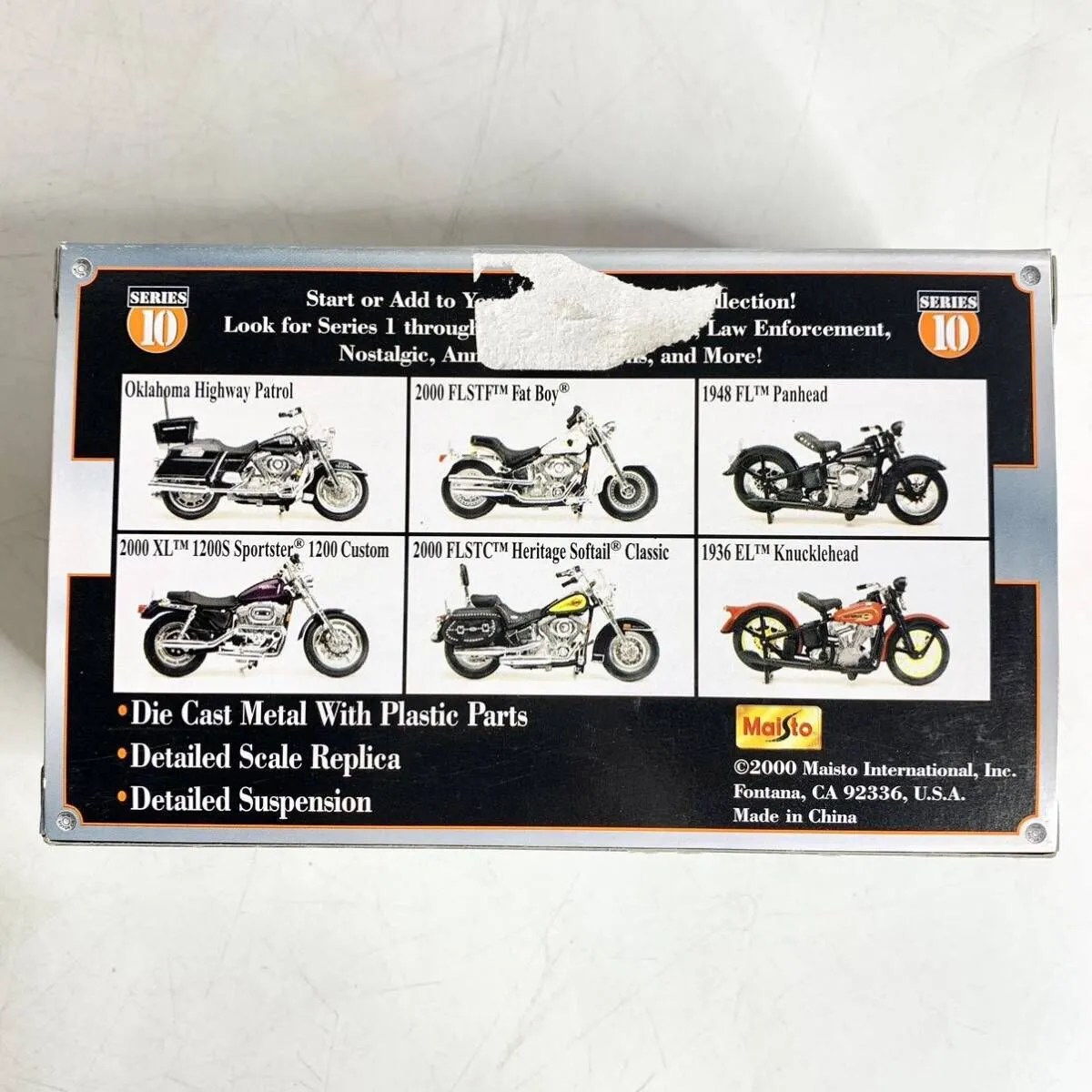 マイスト ハーレーダビッドソン 1/18 1936 EL Knucklehead ダイ