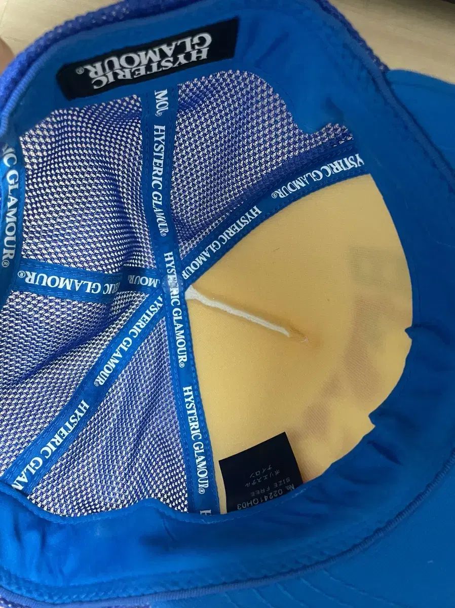 HYSTERIC GLAMOUR ハイパフォーマンス メッシュキャップ