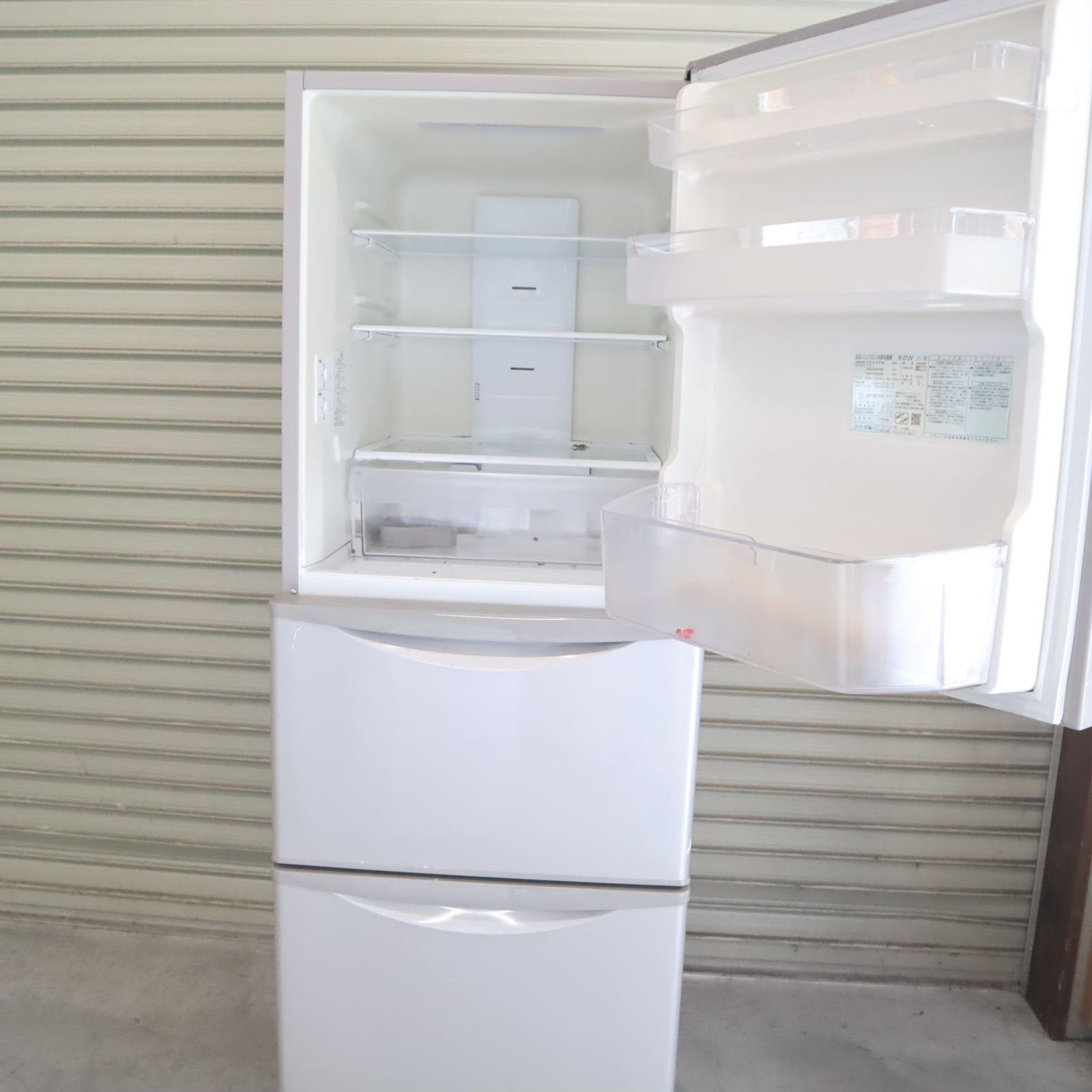 【引取限定】【試験済・未清掃】Hitachi R-27JV 冷蔵庫 265L 引取限定】【試験済・未清掃】Hitachi R-27JV 冷蔵庫 265L