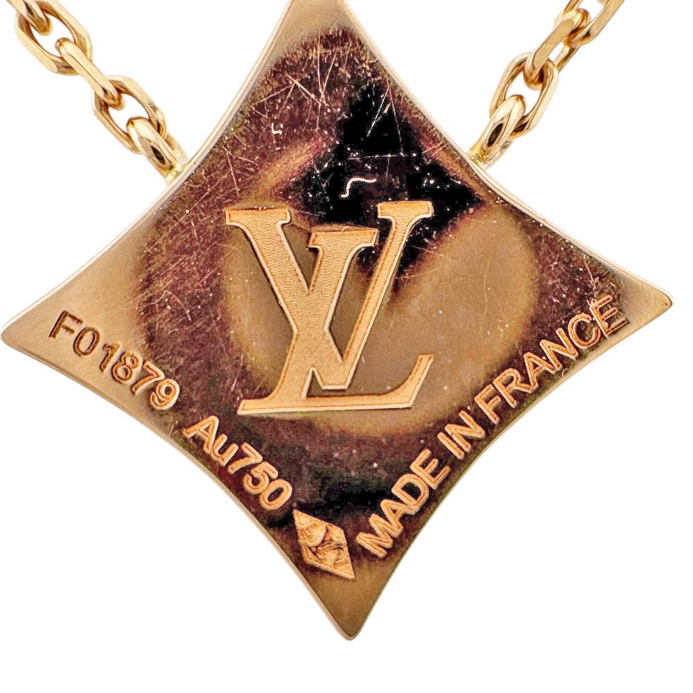 ルイヴィトン スター ブロッサム BB ネックレス 18金 K18ピンク