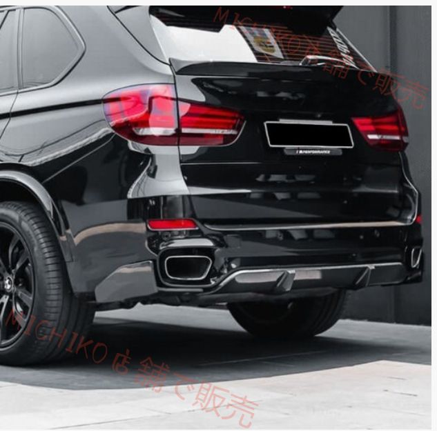 BMW X5 F15 Mスポーツ 2014-2018 リアバンパー ディフューザー カーボン柄