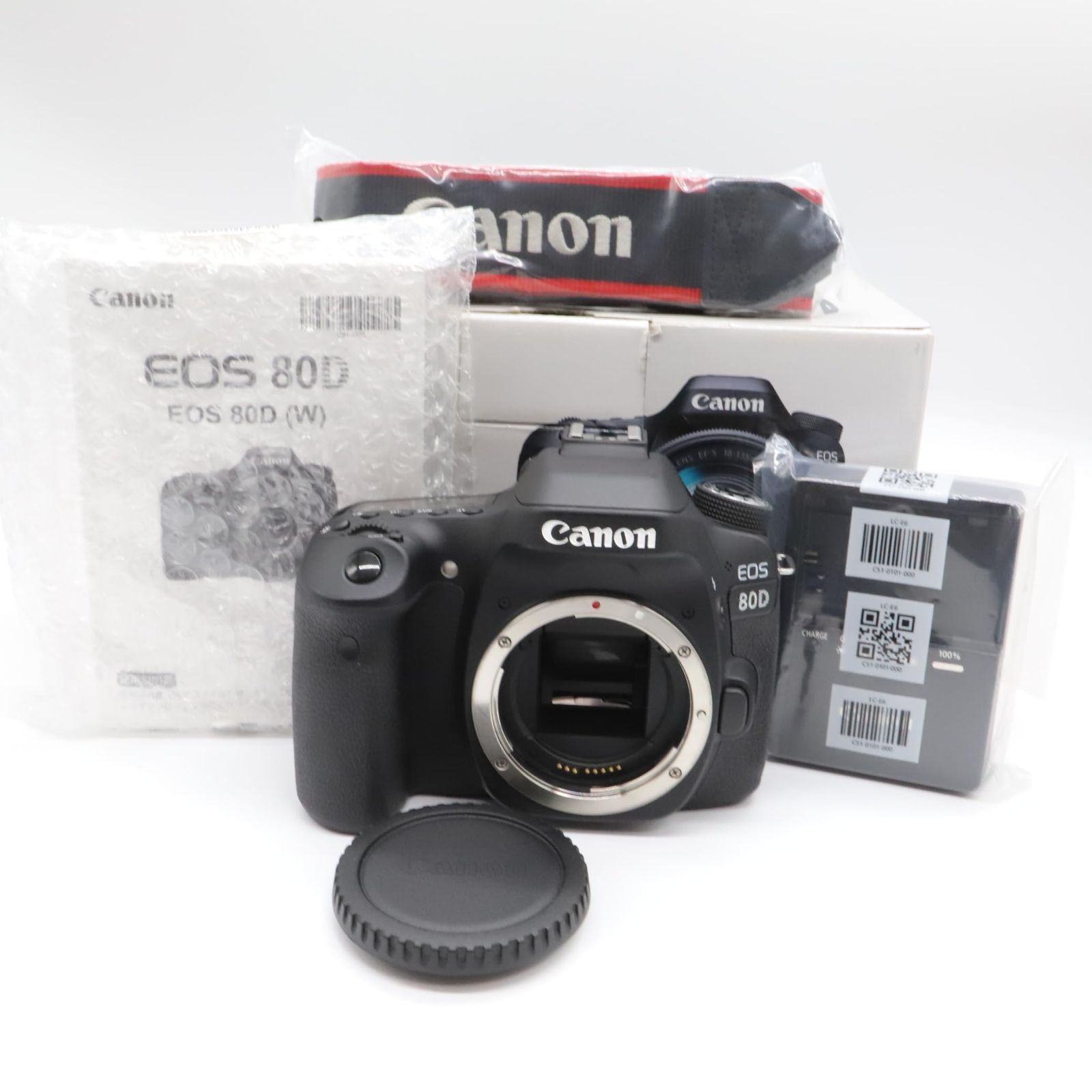 ほぼ新品】Canon デジタル一眼レフカメラ EOS 80D ボディ EOS80D