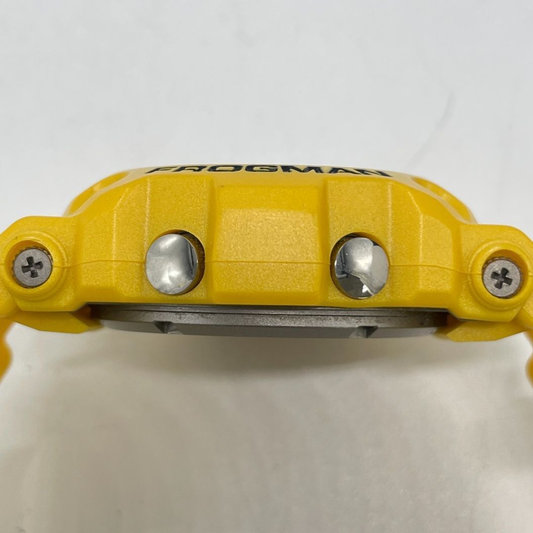 希少】G-SHOCK FROGMAN DW-9900 イエロー フロッグマン - メルカリ
