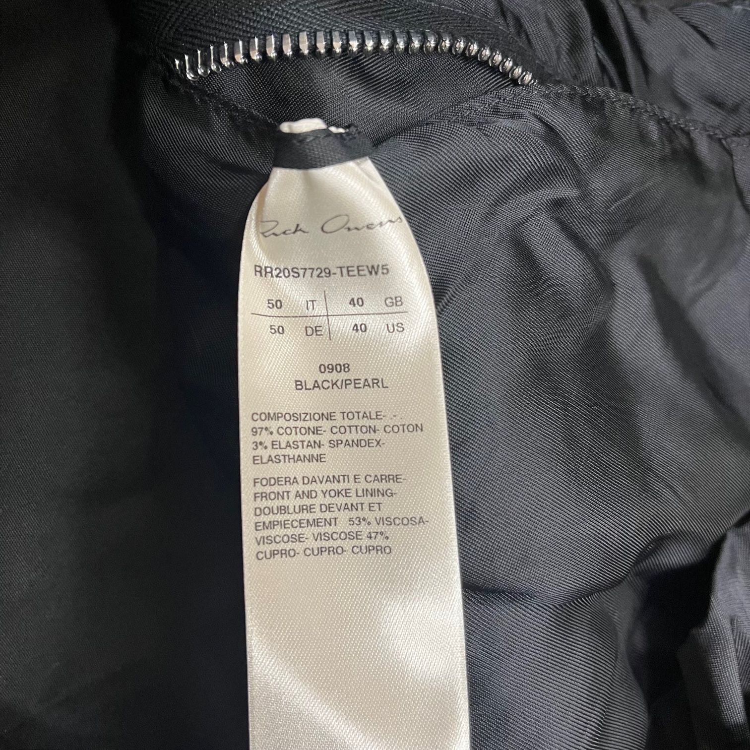 国内正規 Rick Owens 20SS Outer Shirts RR20S7729-TEEW5 アウター