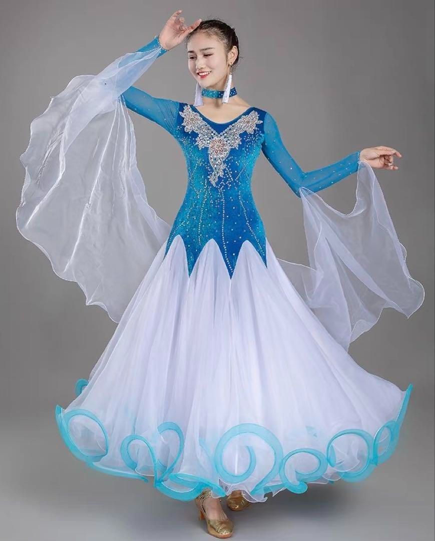 ドレス 発表会やデモ ダンスパーティ 競技会に