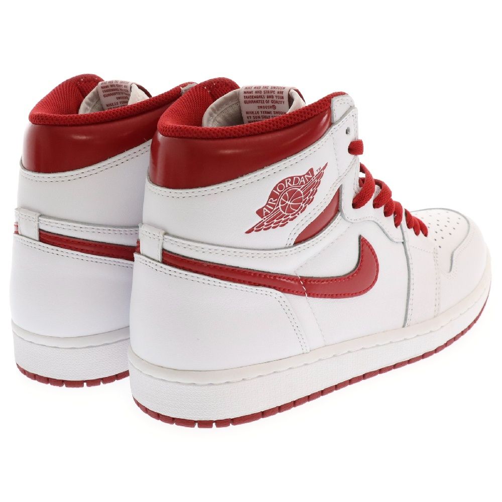 NIKE (ナイキ) AIR JORDAN1 RETRO HI OG Metallic Red エアジョーダン