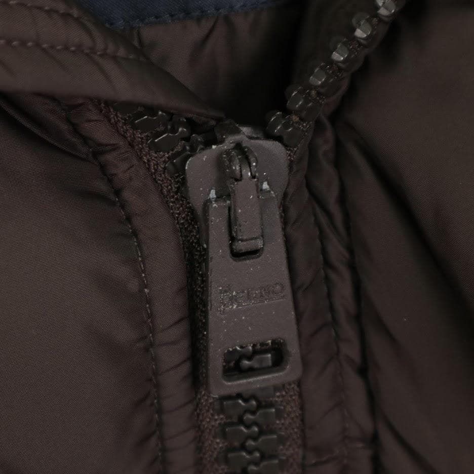 HERNO ヘルノ ポーラテック フーデッドダウンコート 茶 ブラウン 50