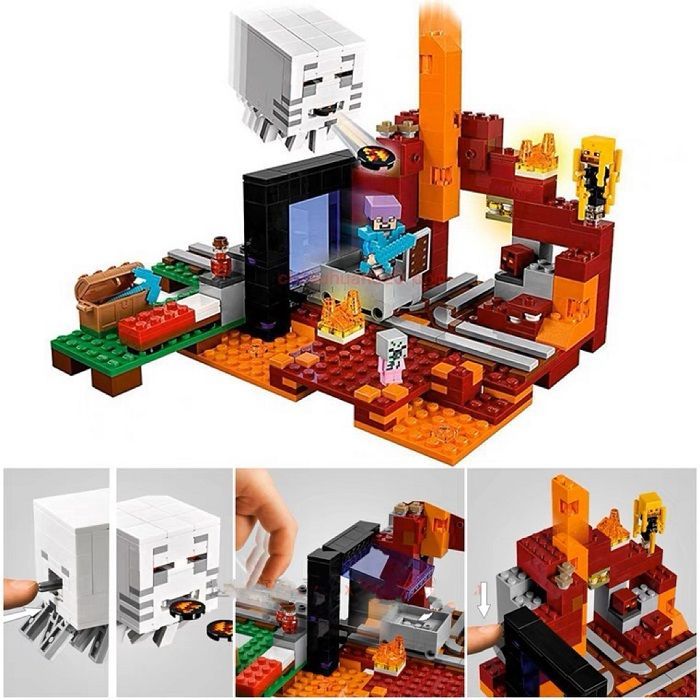 しおりん様専用 レゴ(LEGO) マインクラフト 闇のポータル 21143